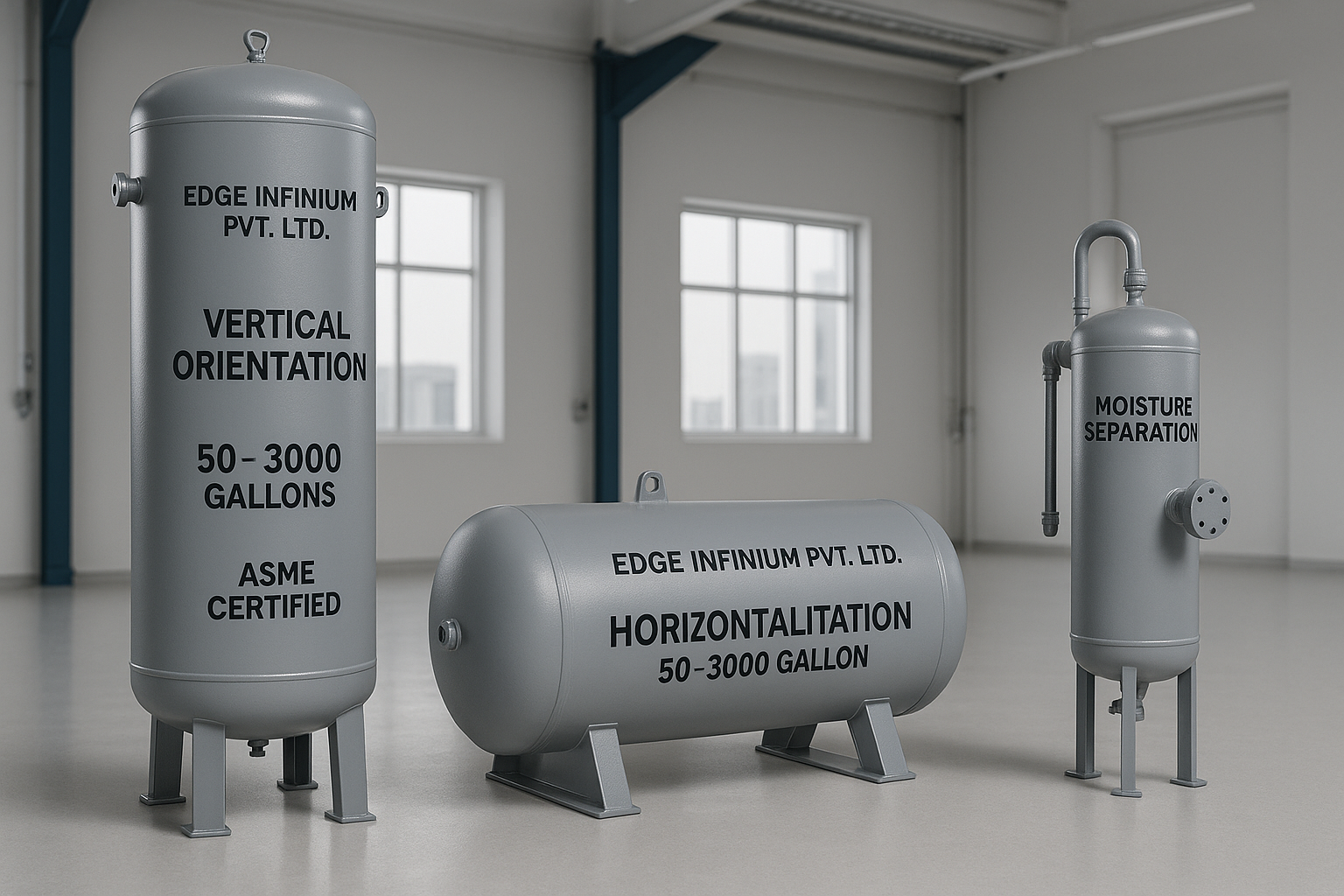 Air Receivers (Vertical/Horizontal)